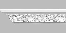 Плинтус потолочный Decomaster 95775 FL гибкий 70х70х2400